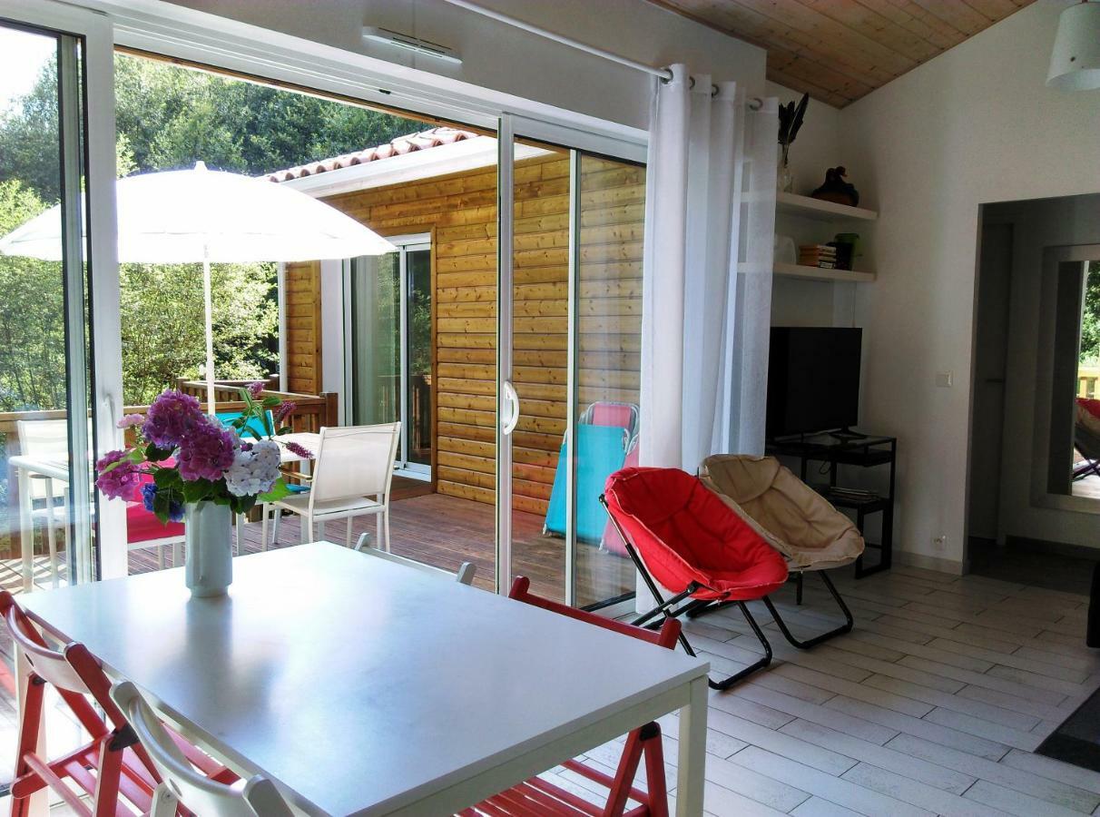 Chalet " Cote Lac " Castets Buitenkant foto